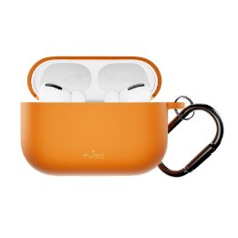 Dėklas AirPods Pro 3 iš silikono oranžinis Puro