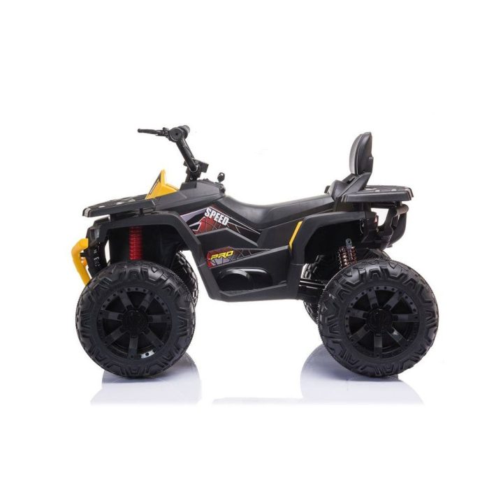 Vaikiškas elektrinis keturratis geltonas 21 kg