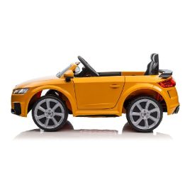 Vaikiška elektrinė mašina geltona Audi TTRS