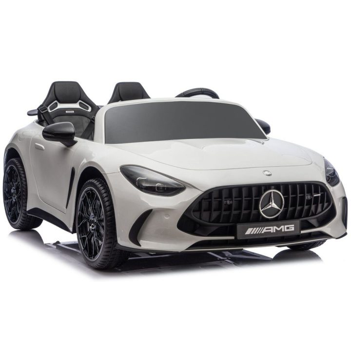 Vaikiškas elektrinis automobilis 24V, baltas Mercedes