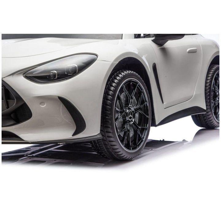 Vaikiškas elektrinis automobilis 24V, baltas Mercedes