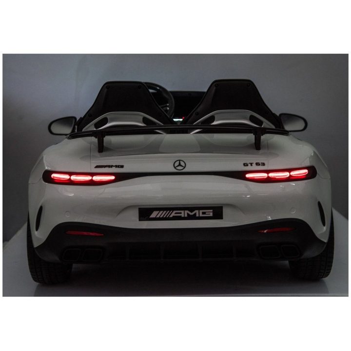 Vaikiškas elektrinis automobilis 24V, baltas Mercedes