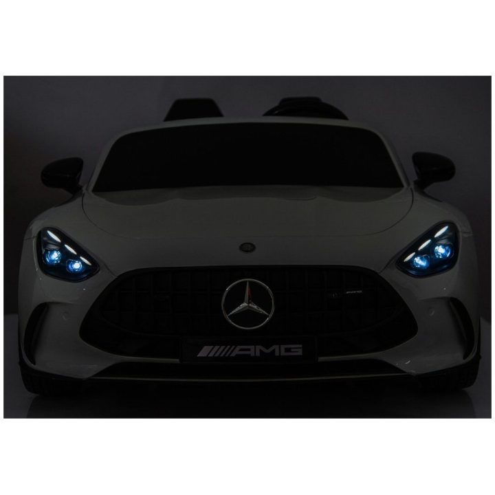 Vaikiškas elektrinis automobilis 24V, baltas Mercedes