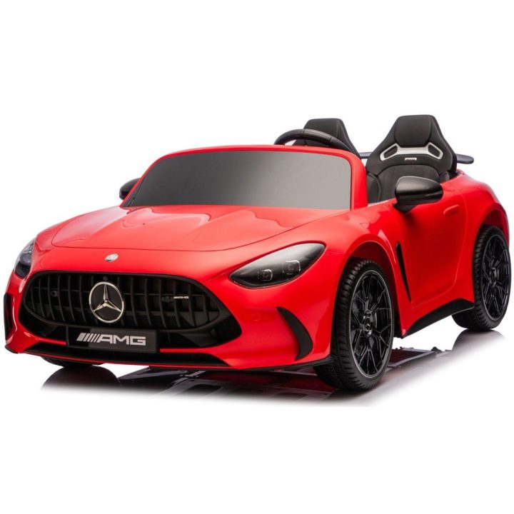 Vaikiškas elektrinis automobilis 24 V raudonas Mercedes