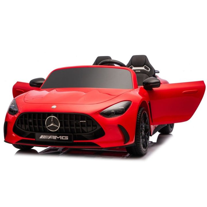 Vaikiškas elektrinis automobilis 24 V raudonas Mercedes