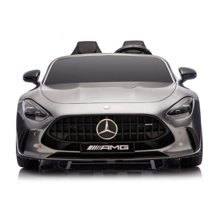 Vaikiškas elektrinis automobilis 24V pilkos spalvos Mercedes