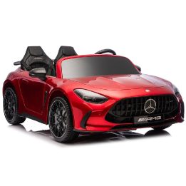 Vaikiškas elektrinis automobilis 24 V raudonas Mercedes
