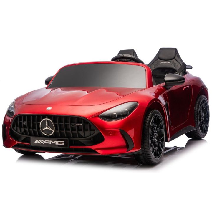 Vaikiškas elektrinis automobilis 24 V raudonas Mercedes