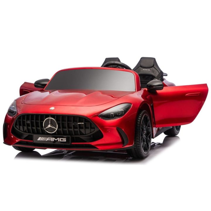 Vaikiškas elektrinis automobilis 24 V raudonas Mercedes