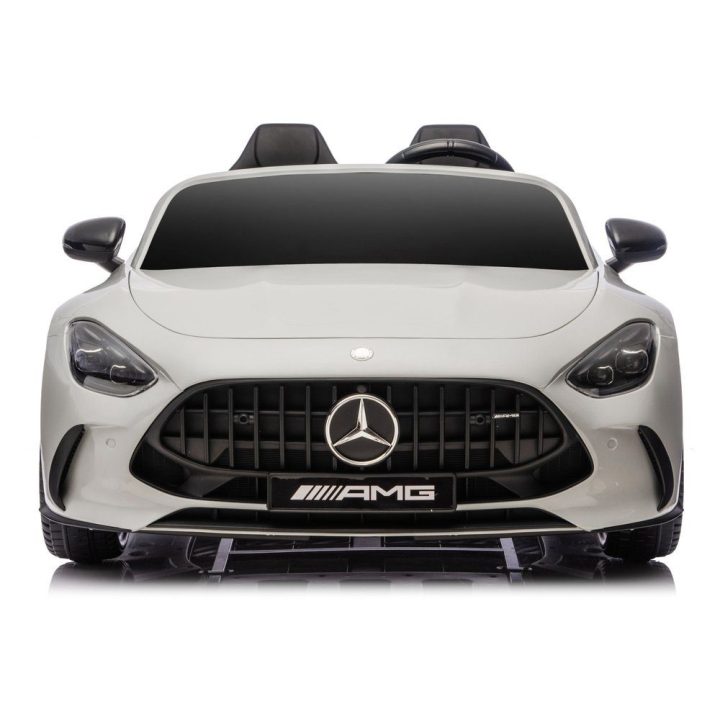 Vaikiškas elektrinis automobilis 24V, šviesiai pilkas Mercedes