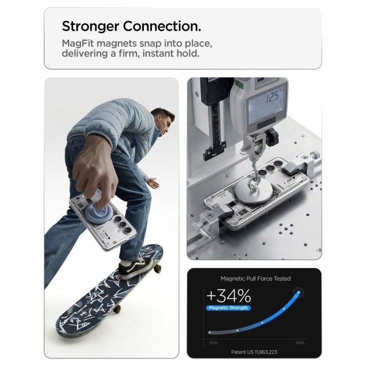 Dėklas Samsung Galaxy S26 Neo One, skaidrus Spigen