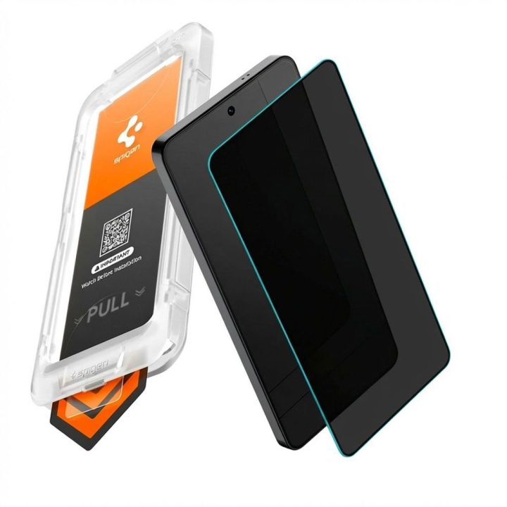 Apsauginis stiklas Galaxy S26+ su privatumo filtru Spigen