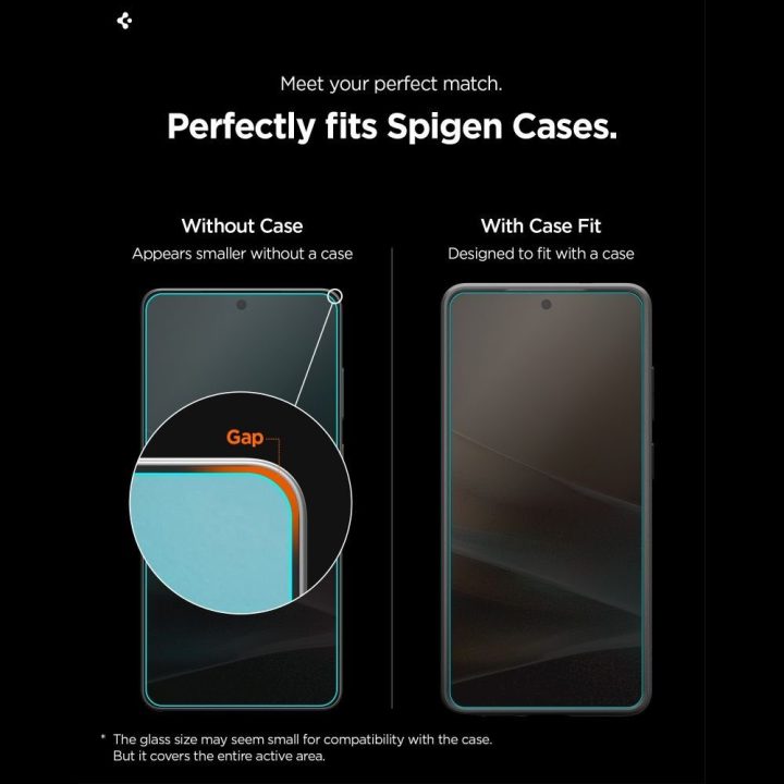 Apsauginis stiklas Galaxy S26+ 2 vnt. su privatumo filtru Spigen