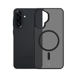Telefono dėklas pilkai permatomas skirtas Samsung Galaxy A37 3mk