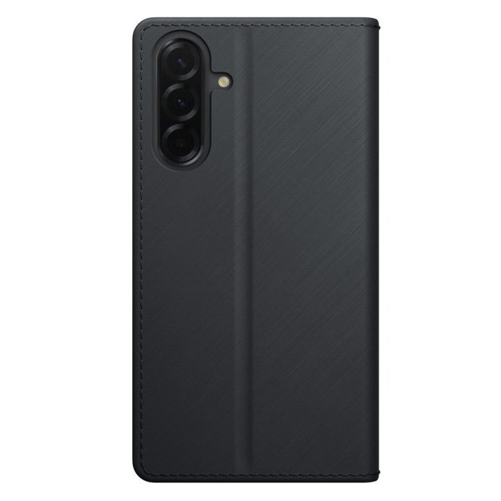 Dėklas Samsung Galaxy A37 su pinigine, 3 kortelėms juodas 3mk