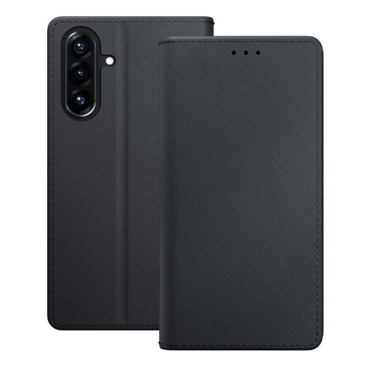 Telefono dėklas su vieta 3 kortelėms juodas 3mk
