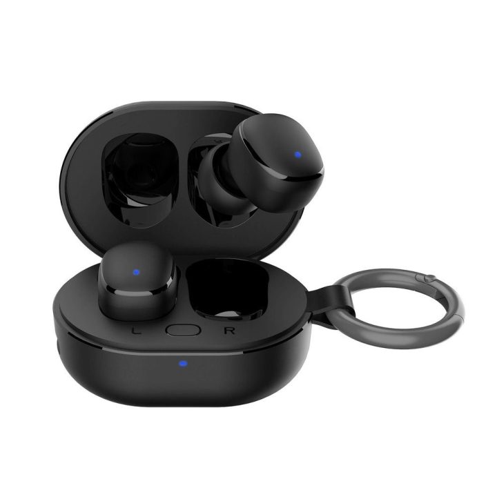 Ausinės belaidės su Bluetooth 6.0 ir klipu 3mk FlowBuds