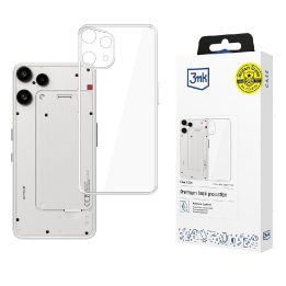 Telefono dėklas Nothing Phone (3a) Lite permatomas, smūgiams atsparus 3mk