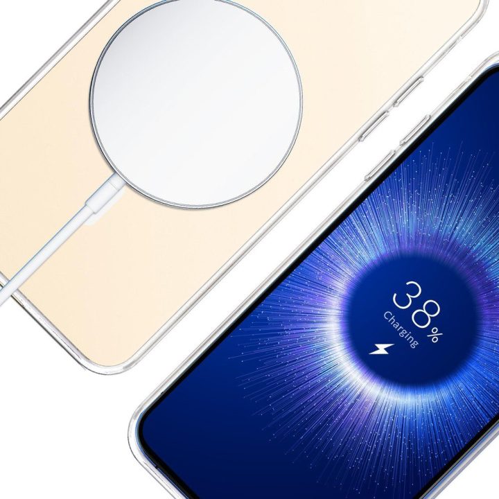 Dėklas iPhone 12 Pro Max su MagSafe, skaidrus 3mk