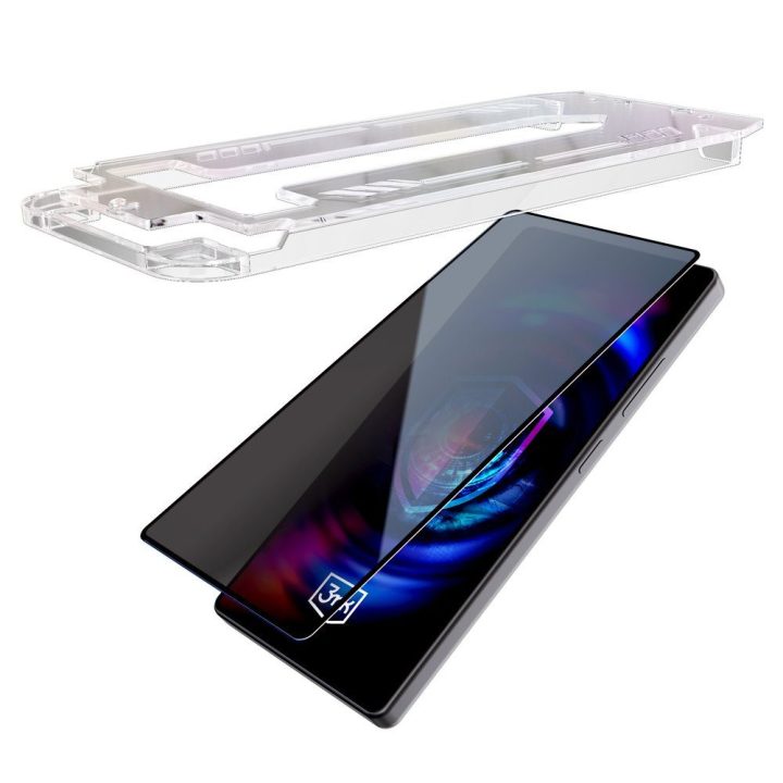 Grūdintas privatumo stiklas Galaxy S26 Ultra 9H 3mk