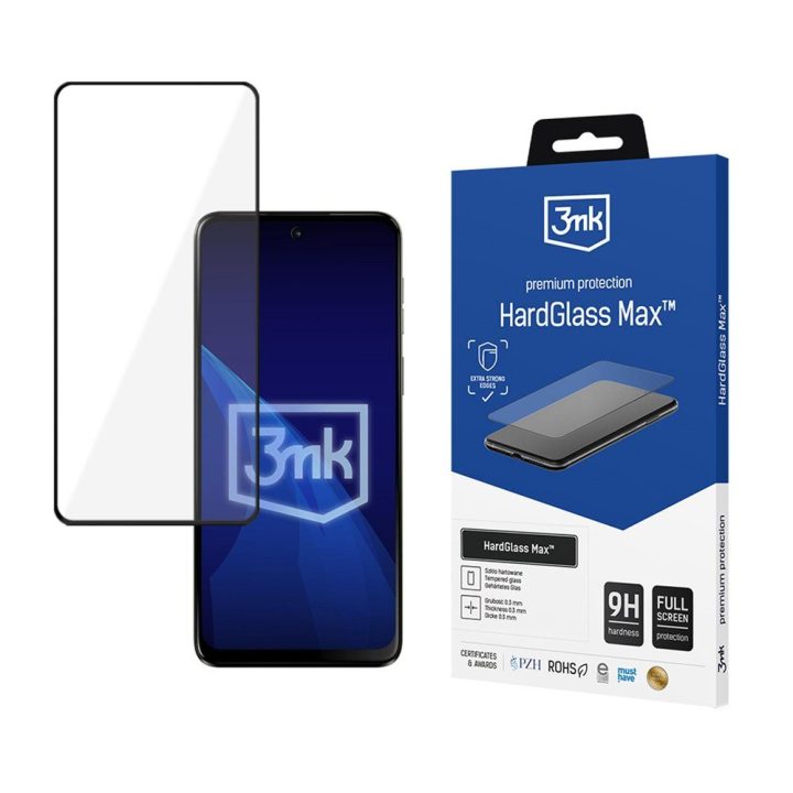 Grūdintas viso ekrano stiklas 9H Moto G55 5G 3mk