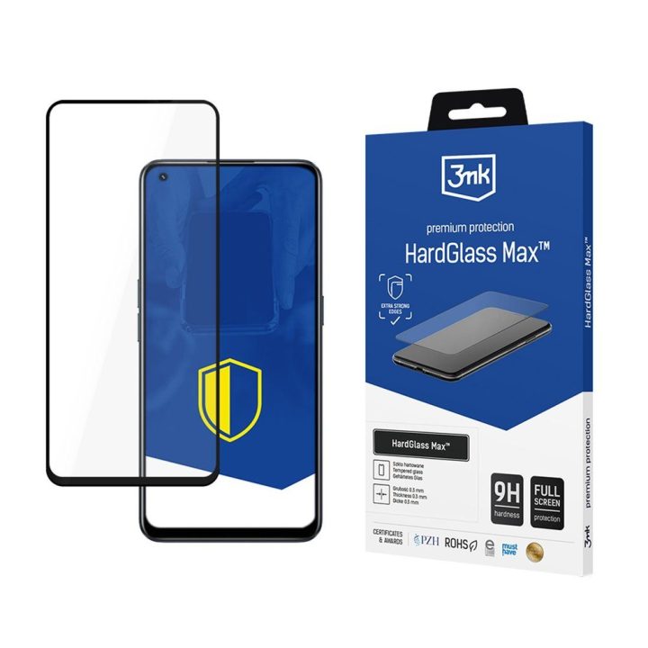 Grūdintas stiklas visam ekranui su 9H kietumu 3mk HardGlass Max