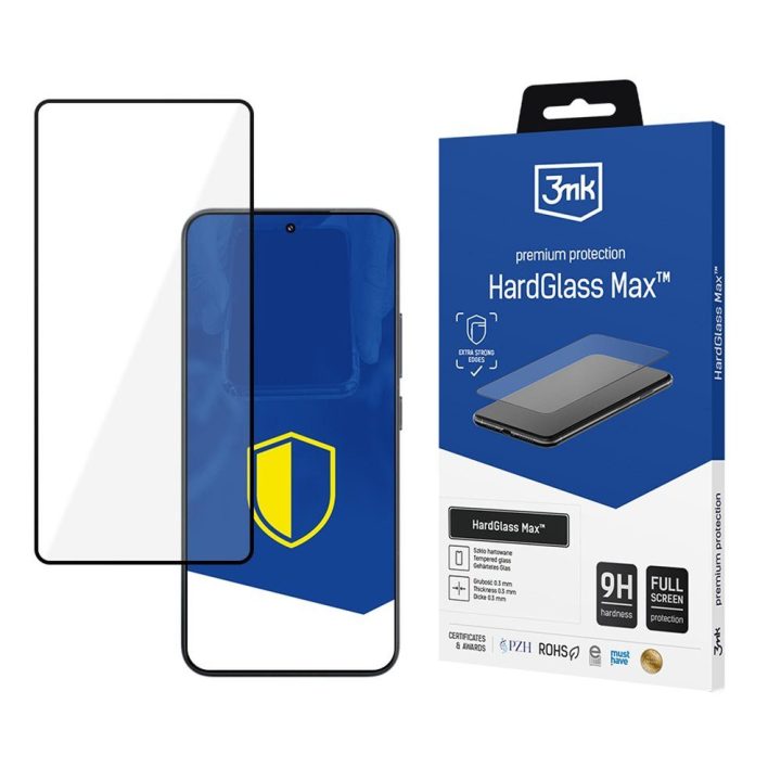 Grūdintas stiklas Xiaomi 15 su 9H ir 0.3 mm 3mk HardGlass Max