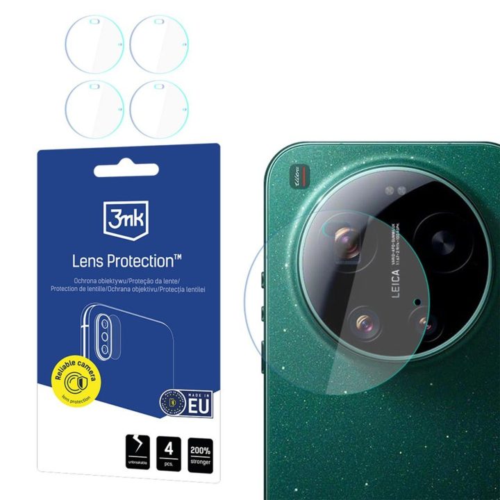 Fotoobjektyvo apsauginis stiklas 0,16 mm su keramika 3mk