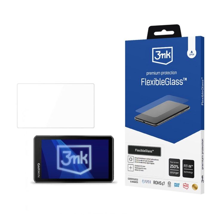 Apsauginis stiklas Garmin zumo XT3 4,7" FlexibleGlass 3mk