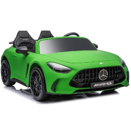 Vaikiškas elektromobilis 24V matinė žalia Mercedes GT63 AMG