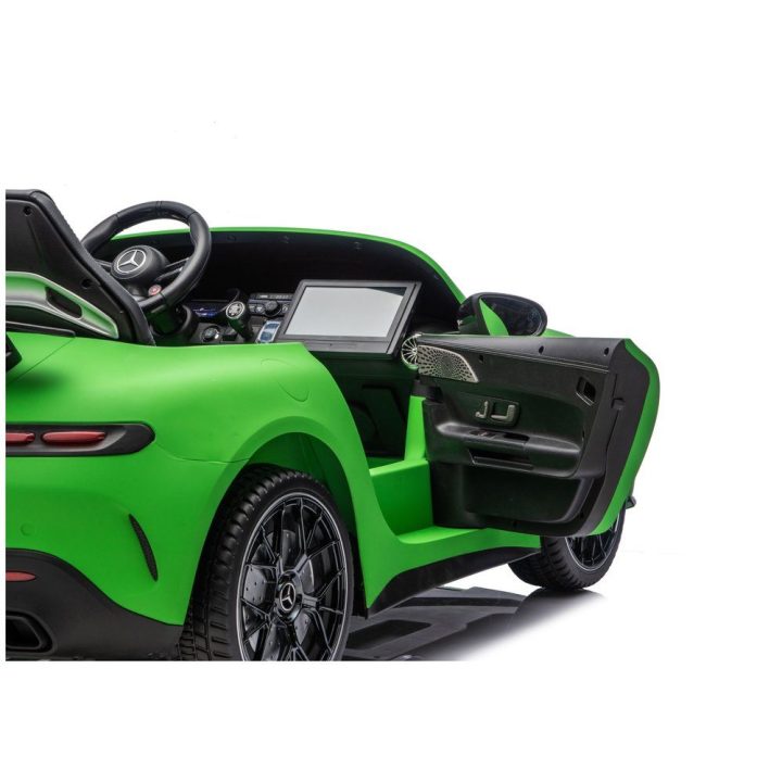 Vaikiškas elektromobilis 24V matinė žalia Mercedes GT63 AMG