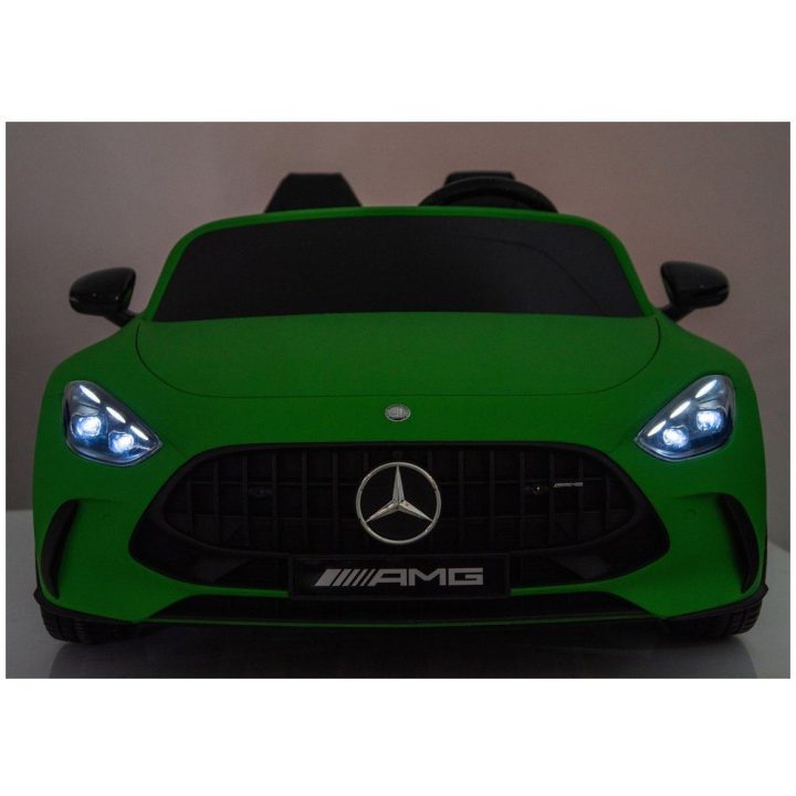 Vaikiškas elektromobilis 24V matinė žalia Mercedes GT63 AMG