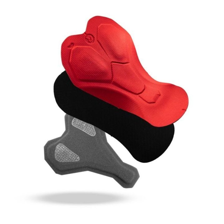 Moteriškos dviratininko kelnės 3/4 juodos su Comfort Gel Rogelli