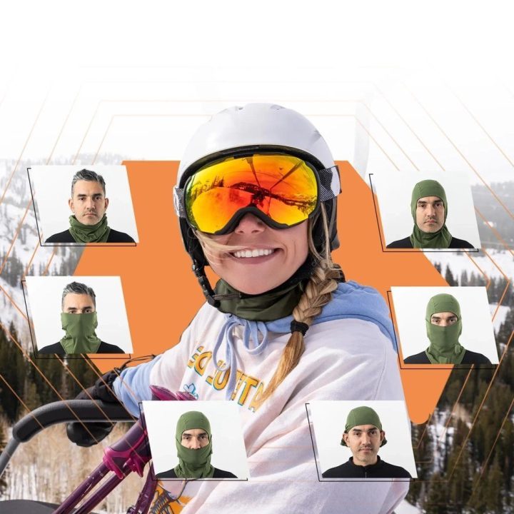 Balaklava žieminė iš poliesterio L Qunature