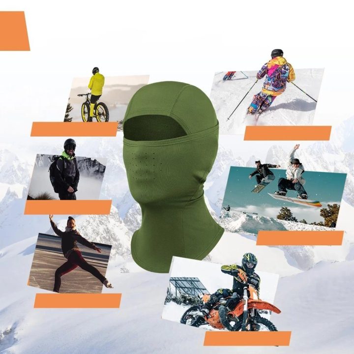 Balaklava žieminė iš poliesterio L Qunature