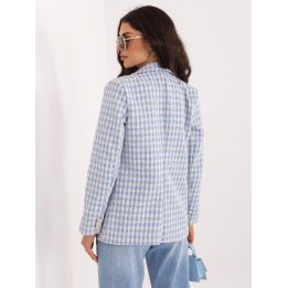 Moteriškas švarkas mėlynos spalvos XS–5XL