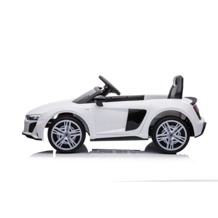 Vaikiškas elektrinis automobilis 108×55×26 cm baltas Audi