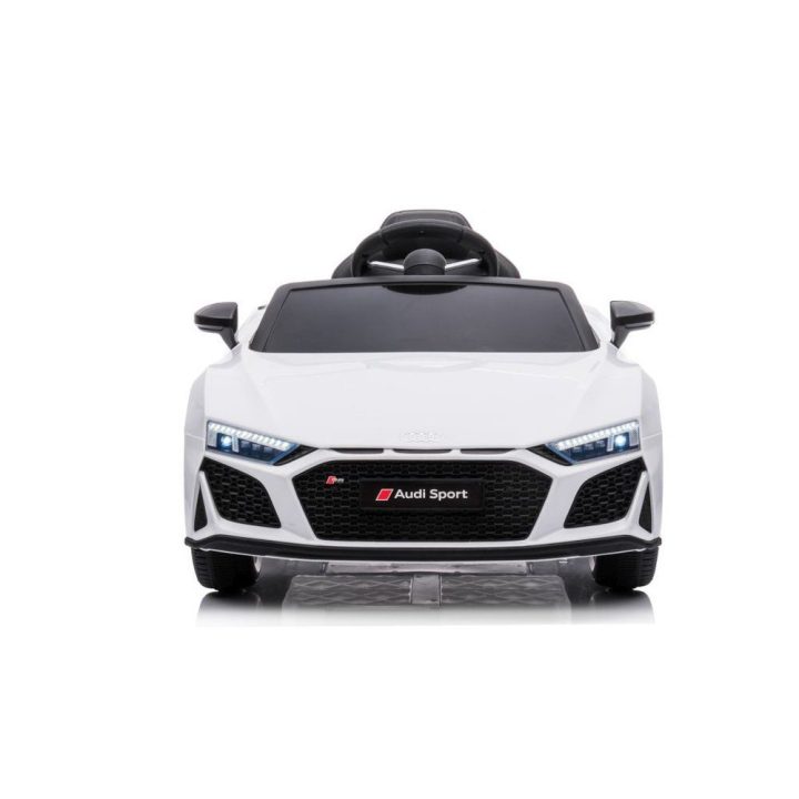 Vaikiškas elektrinis automobilis 108×55×26 cm baltas Audi