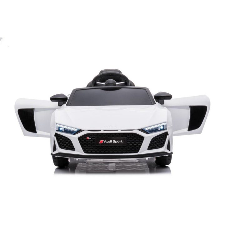 Vaikiškas elektrinis automobilis 108×55×26 cm baltas Audi