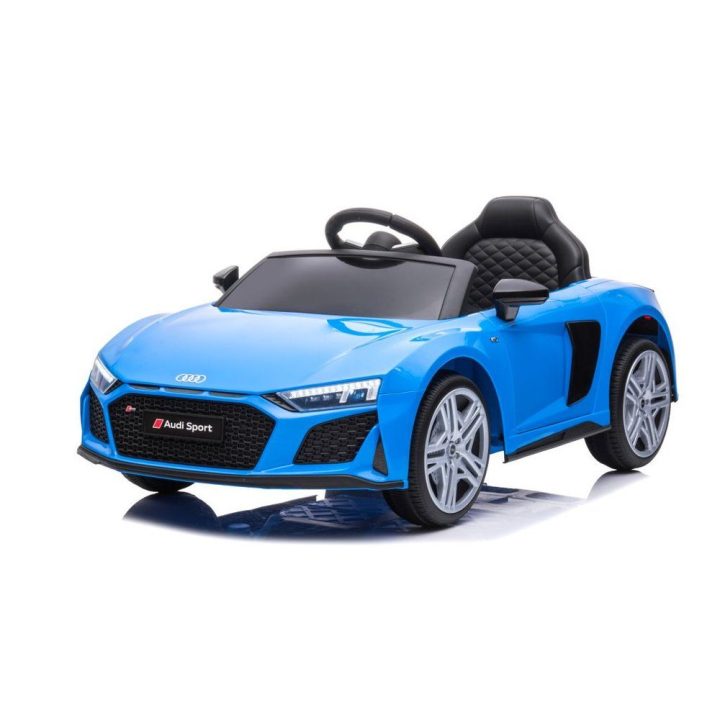 Vaikiškas elektrinis automobilis A300 mėlynos spalvos Audi R8