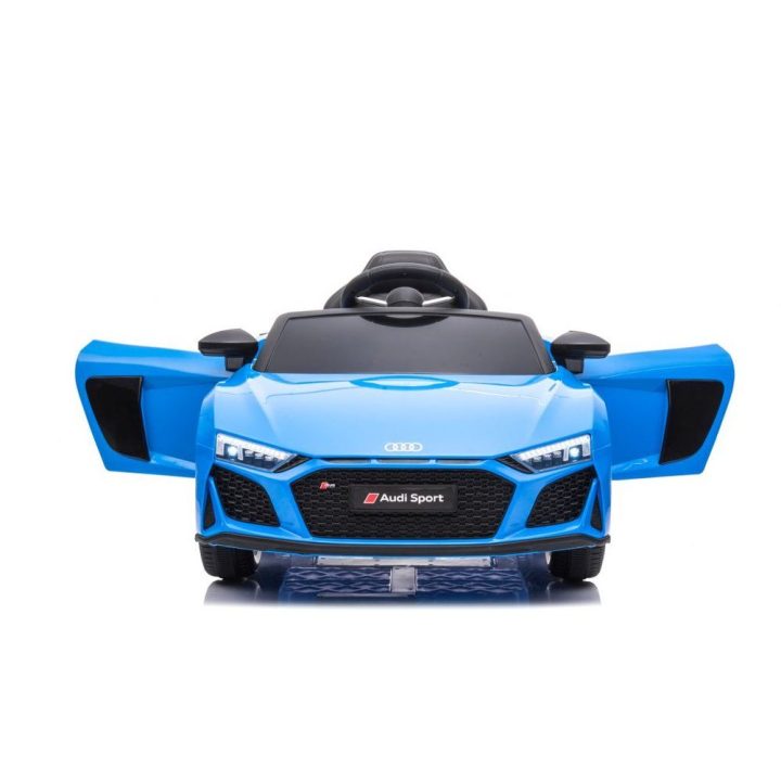 Vaikiškas elektrinis automobilis A300 mėlynos spalvos Audi R8