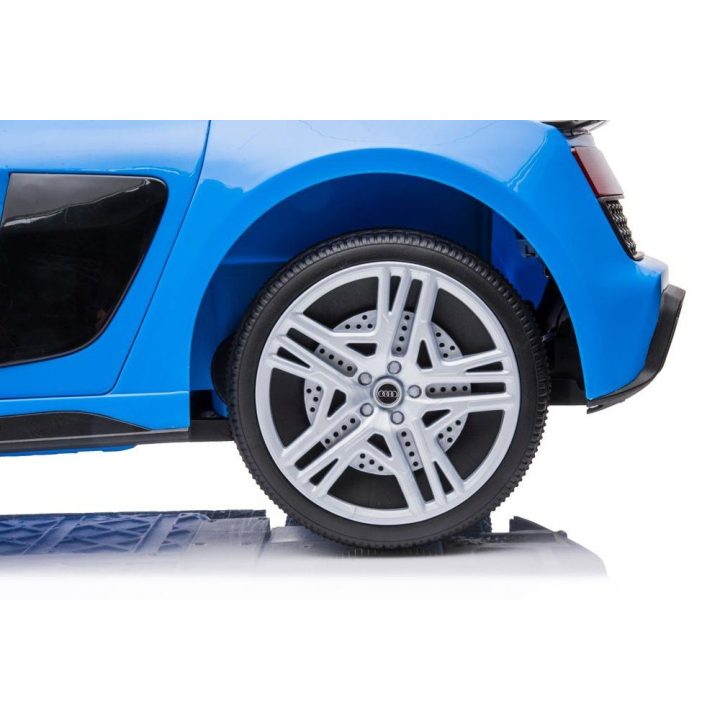 Vaikiškas elektrinis automobilis A300 mėlynos spalvos Audi R8