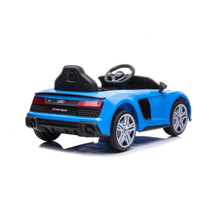 Vaikiškas elektrinis automobilis A300 mėlynos spalvos Audi R8