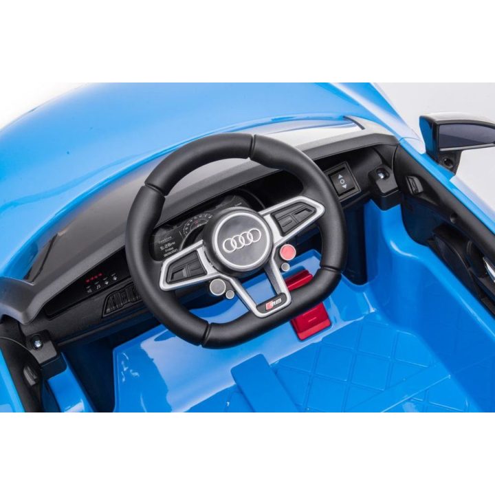 Vaikiškas elektrinis automobilis A300 mėlynos spalvos Audi R8