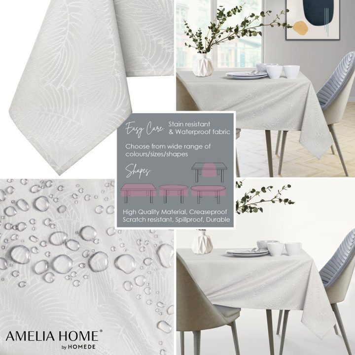 Staltiesė 150×260 cm kreminės spalvos TCLOTH
