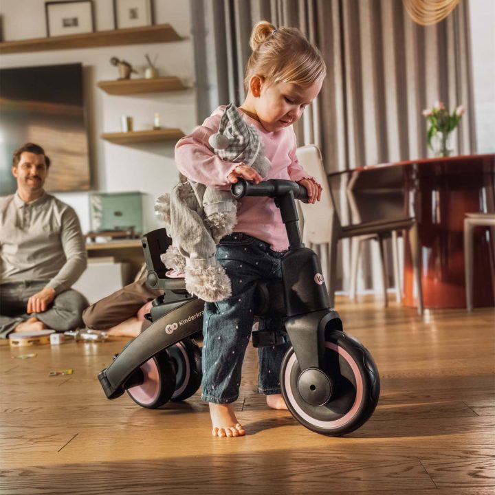 Triratukas sulankstomas, 6 režimai smėlio spalvos Kinderkraft