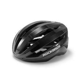 Dviratininko šalmas 58–62 cm juodas Rockbros