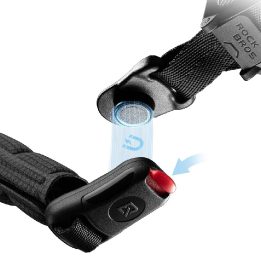 Dviratininko šalmas šviesiai mėlynas 58–62 cm Rockbros