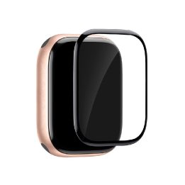 Apsauginė ekrano plėvelė Apple Watch 42 mm su aplikatoriumi juoda Puro