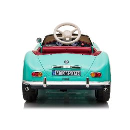 Elektrinė mašina, šviesiai mėlyna, su baterija BMW